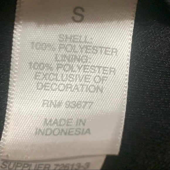 Vintage Bisou Bisou Black Sheer Blouse S - Picture 5 of 10